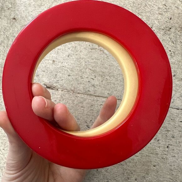 Bundle Of 2 1960d Mod Plastic Untested Possible Bakelite Bracelets - Picture 2 of 7